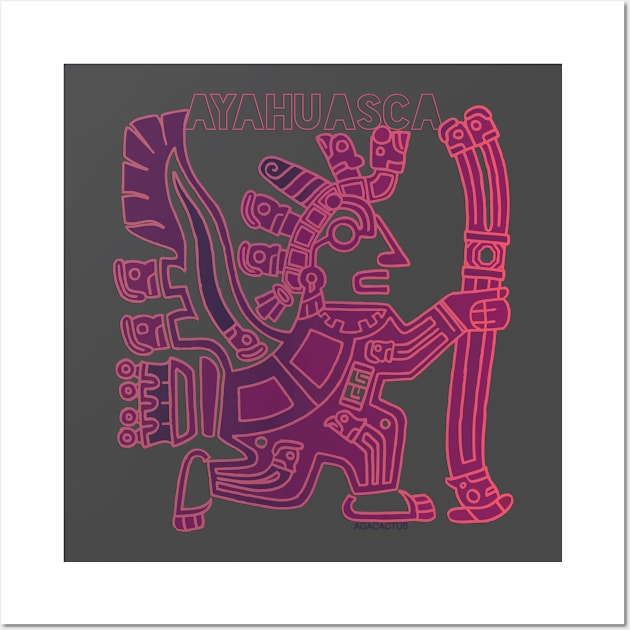 Chavin Wachuma 04 Wall Art by AgaCactus